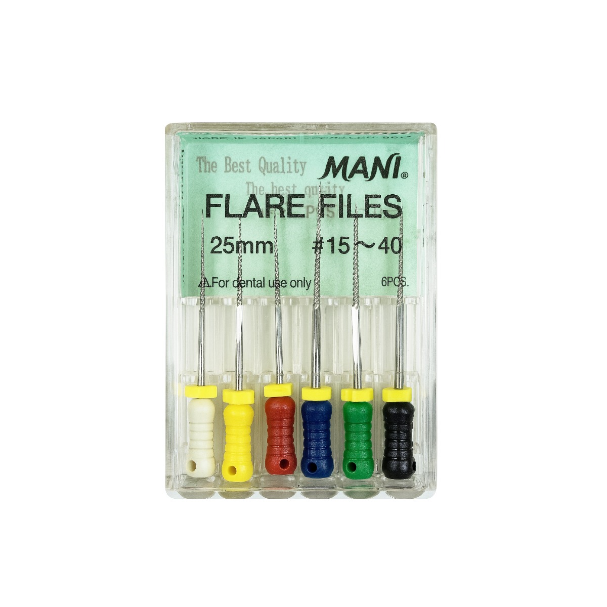 Mani Flare File 25Mm #15-40
