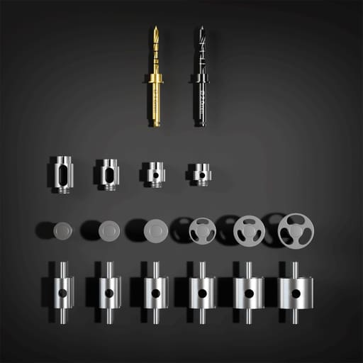 Waldent Implant & Crown Guide Kit Set of 18 (K19/4)