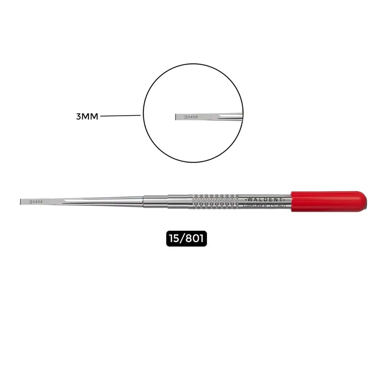 Waldent Gardner Bone Chisels