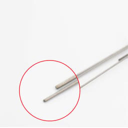 OSL SS Straight Length Wires - Rectangular (Pack Of 10) - 3
