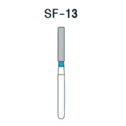 NewDiamond Straight Fissure Diamond Bur SF-13 (Pack of 3)