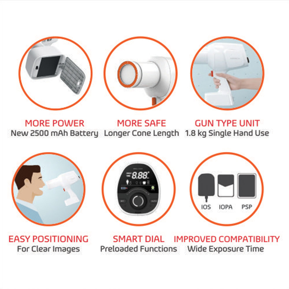 Vatech EZRay Air Plus Portable X-Ray Machine 