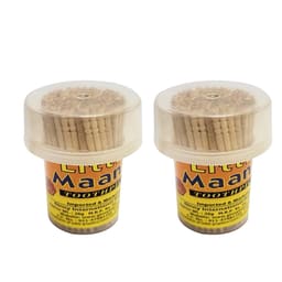 Round Wooden Toothpicks (Pack of 10 Jars) - 5
