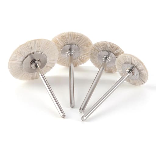 Jinguang White Denture Polishing Wool Brush HP