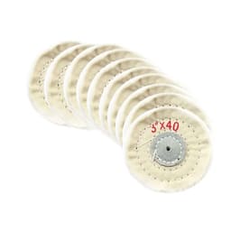 Jinguang Denture Polishing Buffing Wheel - White - 5