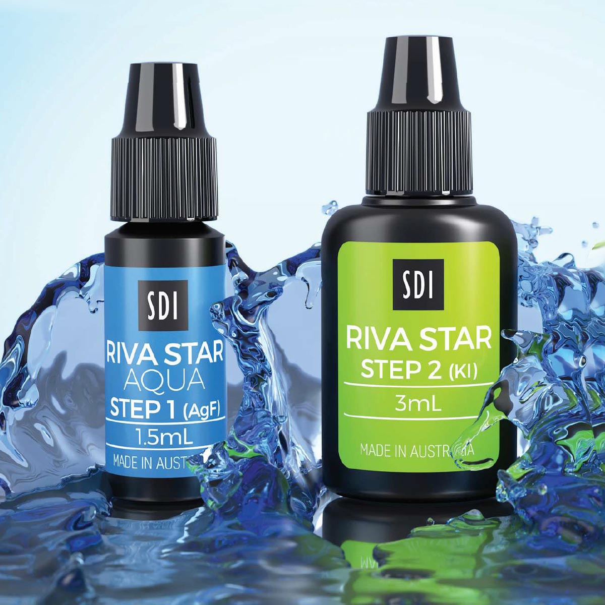 SDI Riva Star Aqua Tooth Desensitizer Bottle Kit