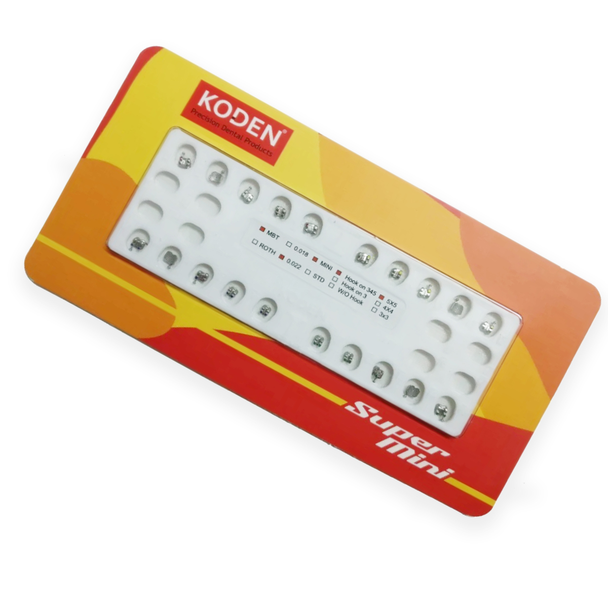 Koden Super Mini MBT Metal Bracket Kits