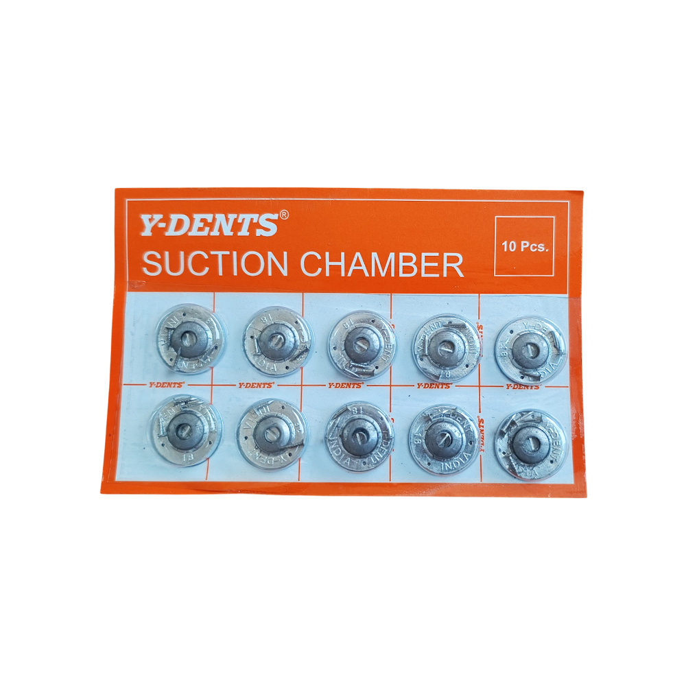 MDM Y - Dents Denture Suction Chamber Disc No. 18 (Pack Of 10)