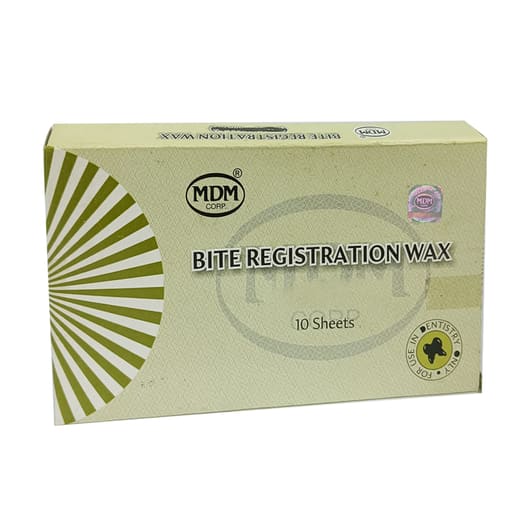MDM Bite Registration Wax