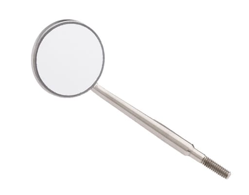 Zirc Crystal HD SS Mouth Mirror Heads 
