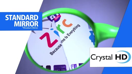 Zirc Crystal Mirrors Neon Assortment